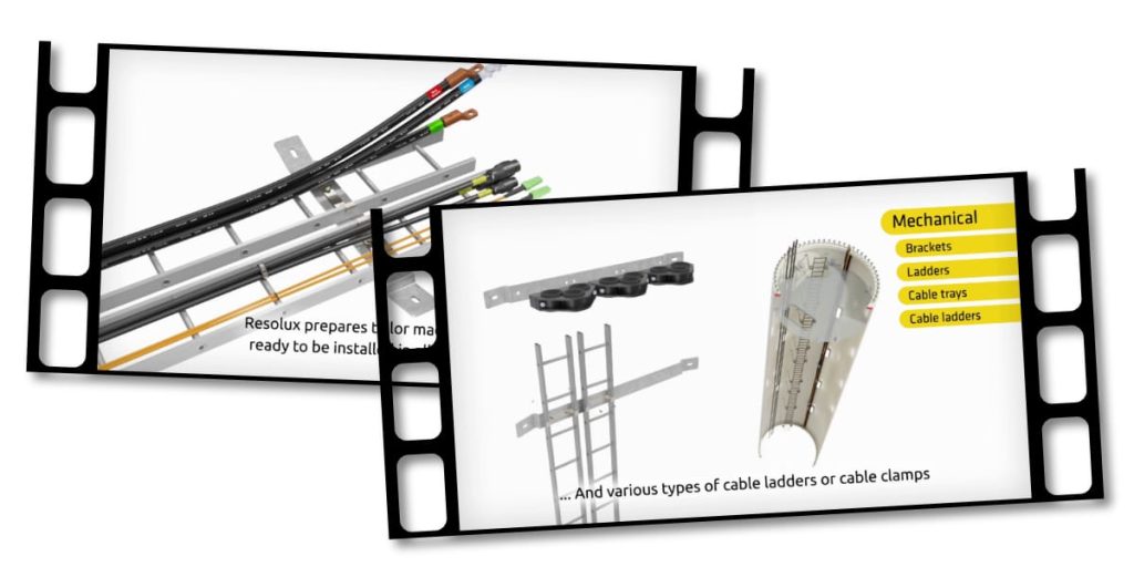 Illustration d'extraits de film 3D
